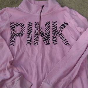 Pink light sweat shirt, faded pink look
